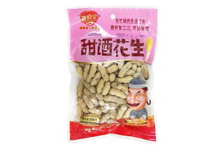 嘉利是甜酒花生 200G